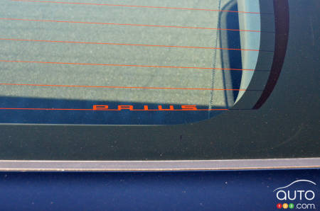 2023 Toyota Prius, badging